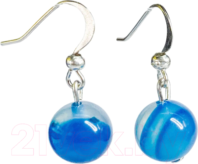 Серьги Wolves Элитный Агат 40787 №1 - фото