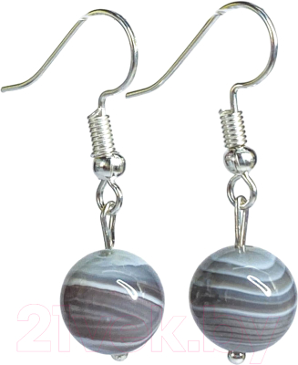 Серьги Wolves Элитный Агат 40800 №2 - фото