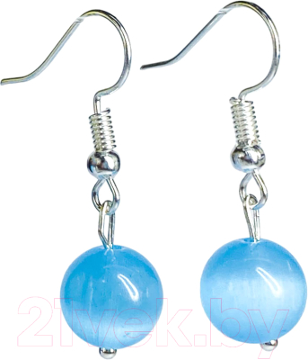 Серьги Wolves Элитный Кошачий глаз 40852 №2 - фото