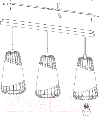 Потолочный светильник Eglo Austell 49448
