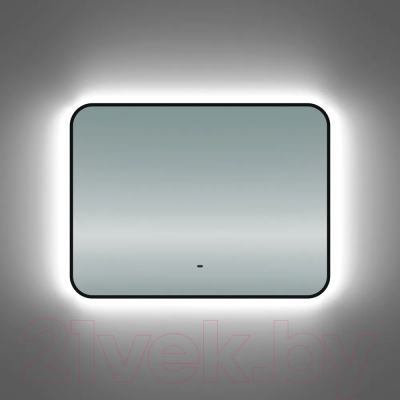 Зеркало Teymi Solli Black Soft Line 80x60 / T20232S