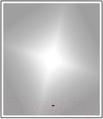 Зеркало Teymi Helmi Black Edition 70x80 / T20304IR - фото