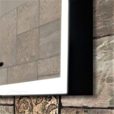 Зеркало Teymi Helmi Black Edition 100x80 / T20306IR (подсветка, сенсор на взмах)