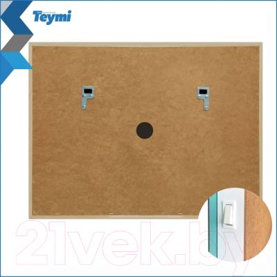 Зеркало Teymi Hanna 70x50 / T20250 (подсветка)