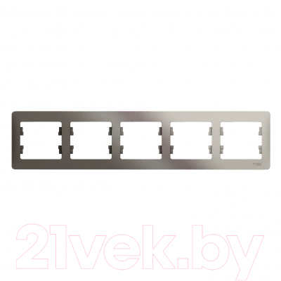 Рамка для выключателей и розеток Systeme (Schneider) Electric Glossa GSL001205 - фото