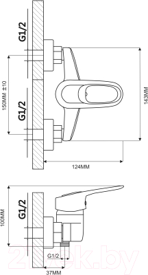 Смеситель Ekko EM2004
