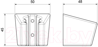 Душевой держатель Aquatek AQ2402MB