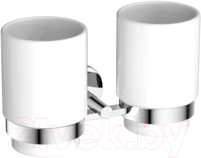 Набор стаканов для зубной щетки и пасты Aquatek Бетта AQ4617CR - фото