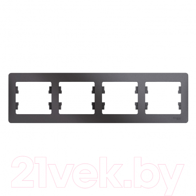 Рамка для выключателей и розеток Systeme (Schneider) Electric Glossa GSL001304 - фото