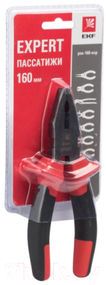 Пассатижи EKF PROxima Expert / pas-160-exp