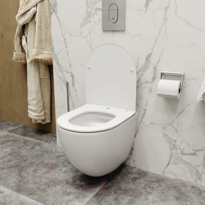 Унитаз подвесной Teymi Lina Media / T40105