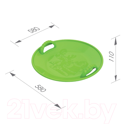 Санки-ледянка Нордпласт 125/2