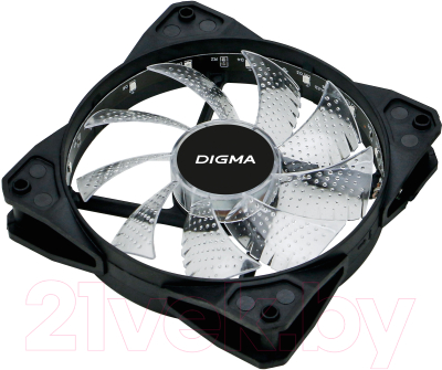 Вентилятор для корпуса Digma DFAN-FRGB2