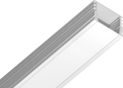 Профиль для светодиодной ленты Ambrella GP1750WH накладной - фото