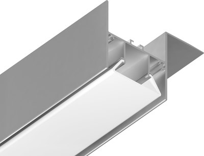 Профиль для светодиодной ленты Ambrella GP4050AL Алюминиевый - фото