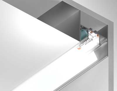 Профиль для светодиодной ленты Ambrella GP4050AL Алюминиевый