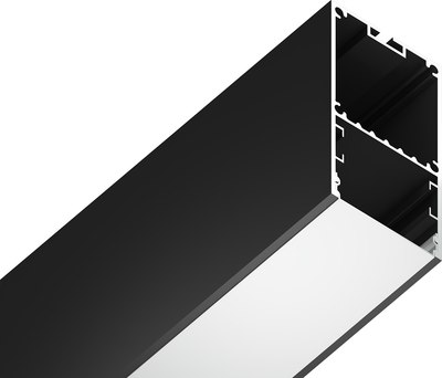 Профиль для светодиодной ленты Ambrella Profile System GP3000BK Алюминиевый - фото