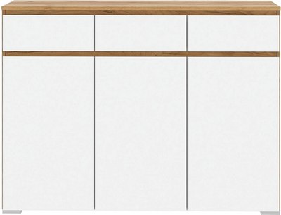 Тумба Памир Гретта 3С3Я (крафт золотой/белый)