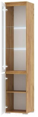 Шкаф-пенал с витриной Памир Гретта 1В1С