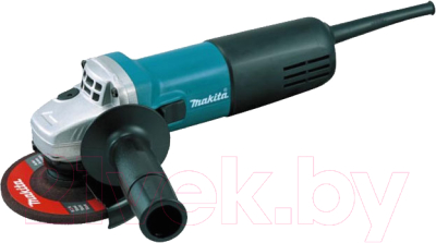 Профессиональная угловая шлифмашина Makita 9558HNRZ - фото