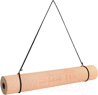 Коврик для йоги и фитнеса Starfit FM-201 TPE