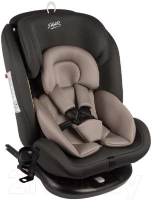 Автокресло Siger Престиж Isofix Lux / KRES3944 (мокко) - фото