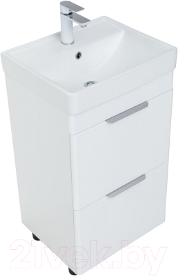 Тумба с умывальником Aquanet Ирис New 50 / 312420