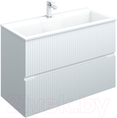 Тумба под умывальник Aquanet Джейн 100 / 313288 - фото