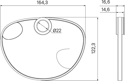 Мыльница IDDIS Agua AGUPM0i17