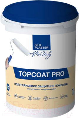Лак Silk Plaster МиксАрт Topcoat Pro - фото