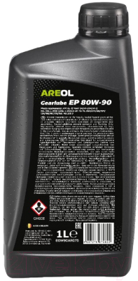 Трансмиссионное масло Areol Gearlube EP 80W90 / 80W90AR075