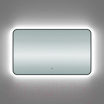 Зеркало Teymi Solli Black Soft Line 120x70 / T20230S (подсветка, сенсор на взмах)