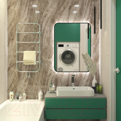 Зеркало Teymi Solli Black Soft Line 60x80 / T20233S