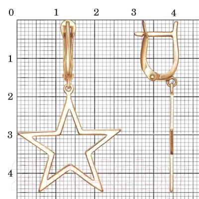 Серьги Красная Пресня 34015439