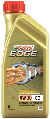 Моторное масло Castrol Edge Titanium FST 0W30 C3 - фото