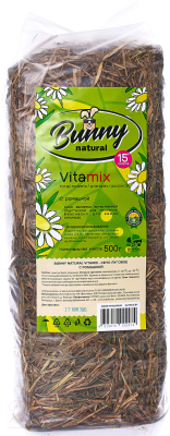 Сено для птиц и грызунов Bunny Луговое с ромашкой - фото