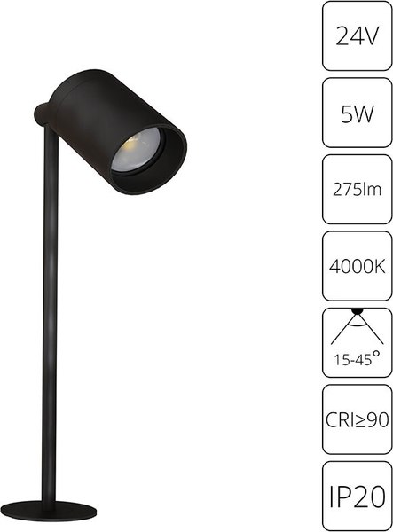 Декоративное освещение Arte Lamp Presto A6195LT-1BK