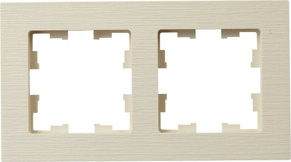 Рамка для выключателей и розеток IEK Brite BR-M22-51-K10