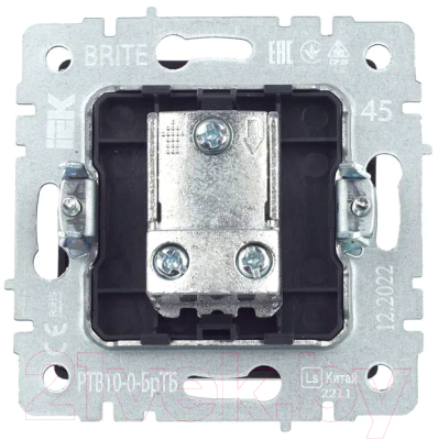 Розетка IEK Brite BR-A10-P-K45
