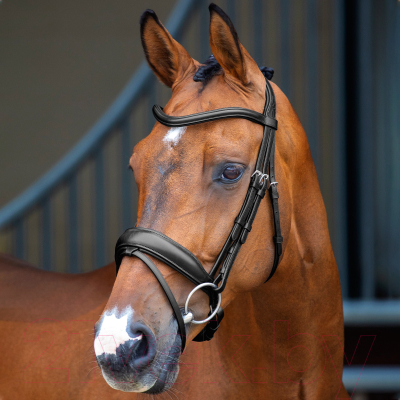 Оголовье для лошади Shires Lussio Dressage XFULL / 5098/BLACK/XFULL