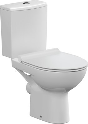 Унитаз напольный Cersanit Nature Clean On 011 3/5 DPL EO slim / 65410 - фото