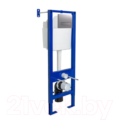 Унитаз подвесной с инсталляцией Berges Атом Line / 043347