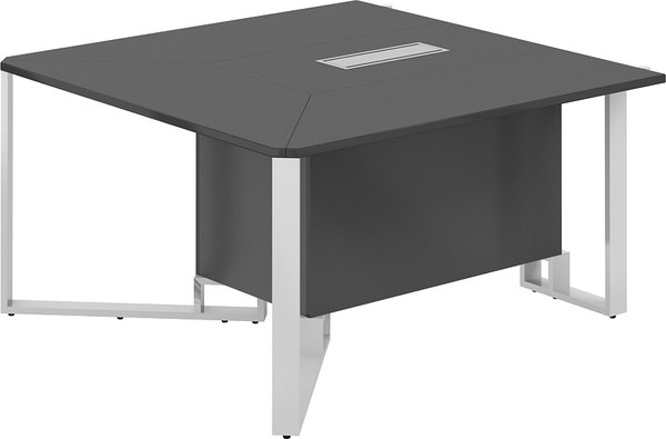 Стол для переговоров Norden 120x120x75 / SP.0113.AN.AN.WH - фото