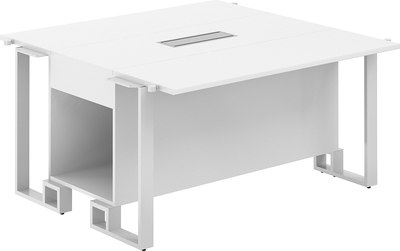 Стол для переговоров Norden 120x120x75 / SP.0114.WH.WH.WH - фото