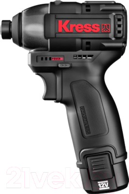 Аккумуляторный шуруповерт Kress KU203.1 (кейс) - фото