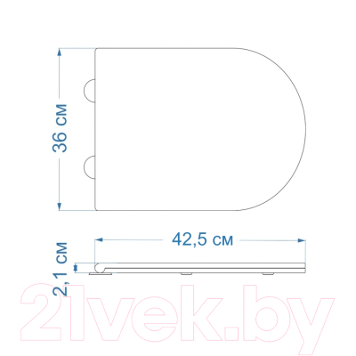 Сиденье для унитаза Teymi S40101
