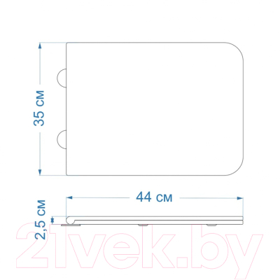 Сиденье для унитаза Teymi S40308