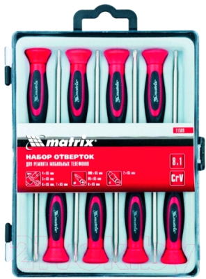 Набор отверток Matrix 11589 - фото