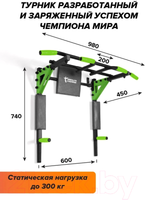 Турник-брусья Absolute Champion Центрл Спорт PRO