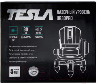 Лазерный нивелир Tesla UR30PRO